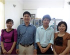 Thư ký Hội đồng thẩm định (Bà Thúy, bà Nguyệt, bà Việt, ông Thắng và Thành)